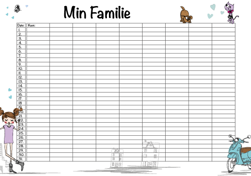 Min Familie plan